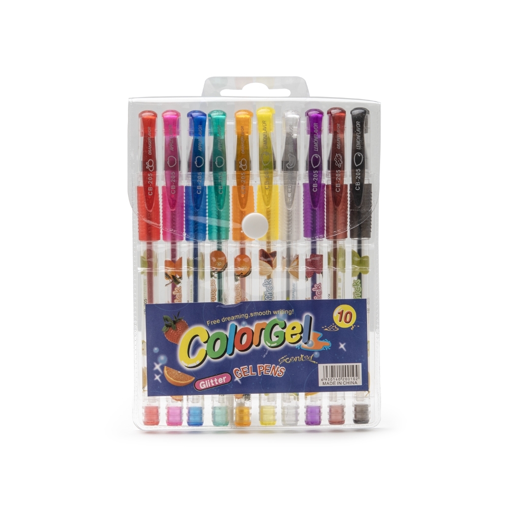 KIT CANETINHAS GEL COLORIDAS C/ 10 SPX-P$CB205-10-COL NA COR COLORIDO