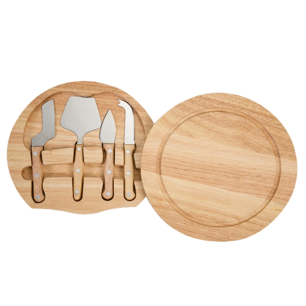 KIT QUEIJO C/ 5 PEÇAS  SPX-08542-MAD NA COR MADEIRA