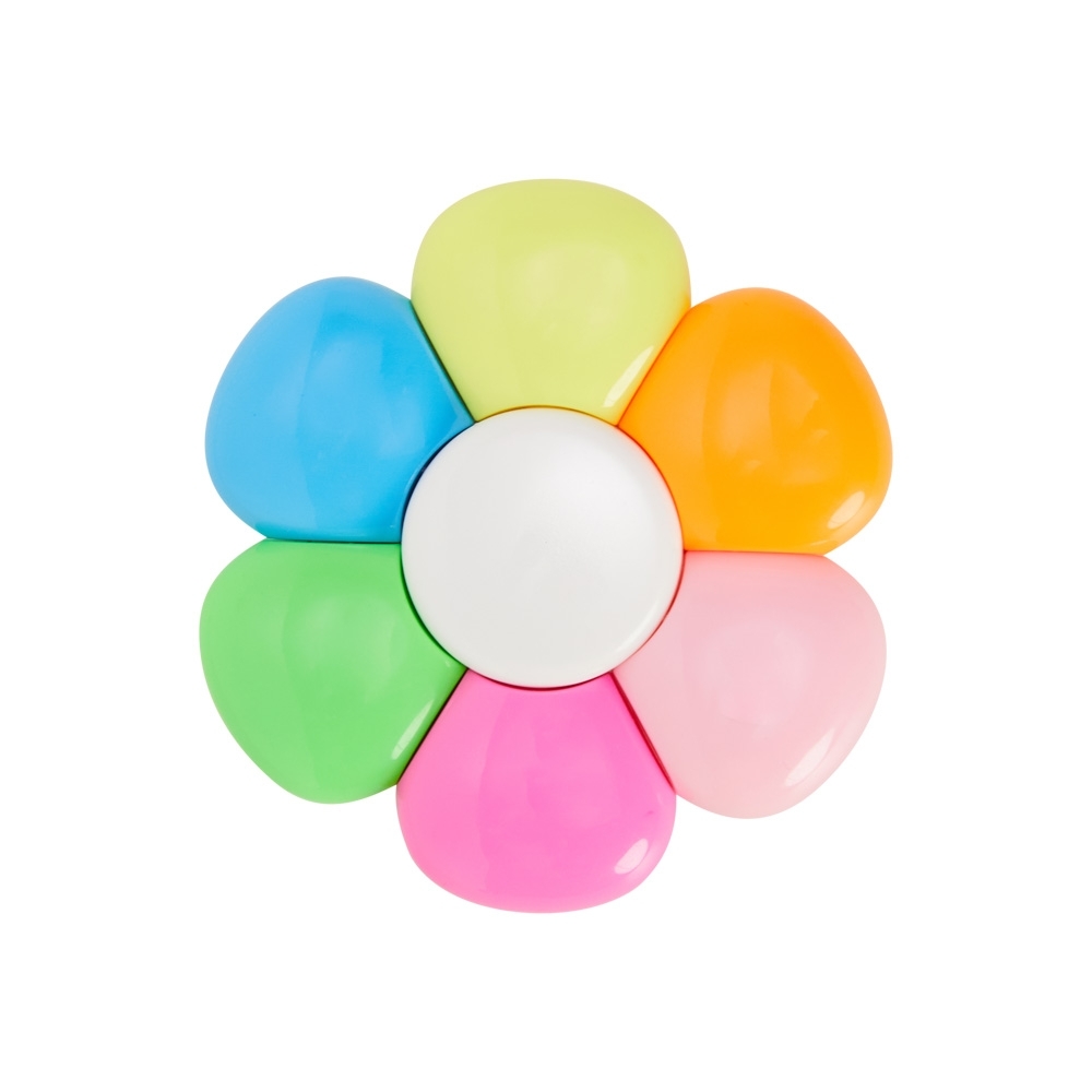 MARCA TEXTO FLOR SPX-06048-BCO NA COR BRANCO