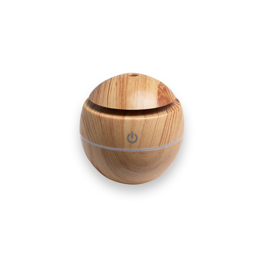 MINI UMIDIFICADOR COM LED SPX-14738B-MAC NA COR MARROM