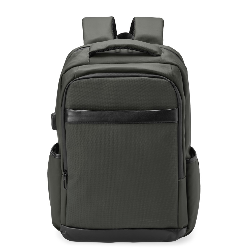 MOCHILA COURO SINTÉTICO USB 26L SPX-08172-VD NA COR VERDE