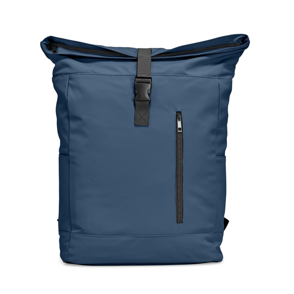 MOCHILA DE COURO SINTÉTICO 47L SPX-E@07035-AZU NA COR AZUL