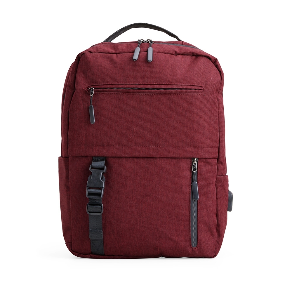 MOCHILA DE NYLON 22L SPX-01352-VM NA COR VERMELHO