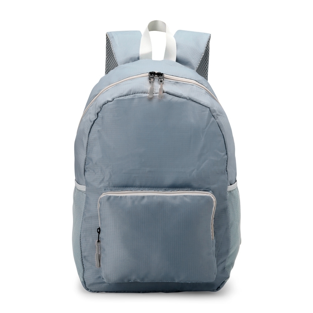 MOCHILA DE NYLON DOBRÁVEL 24L SPX-18832-CIN NA COR CHUMBO