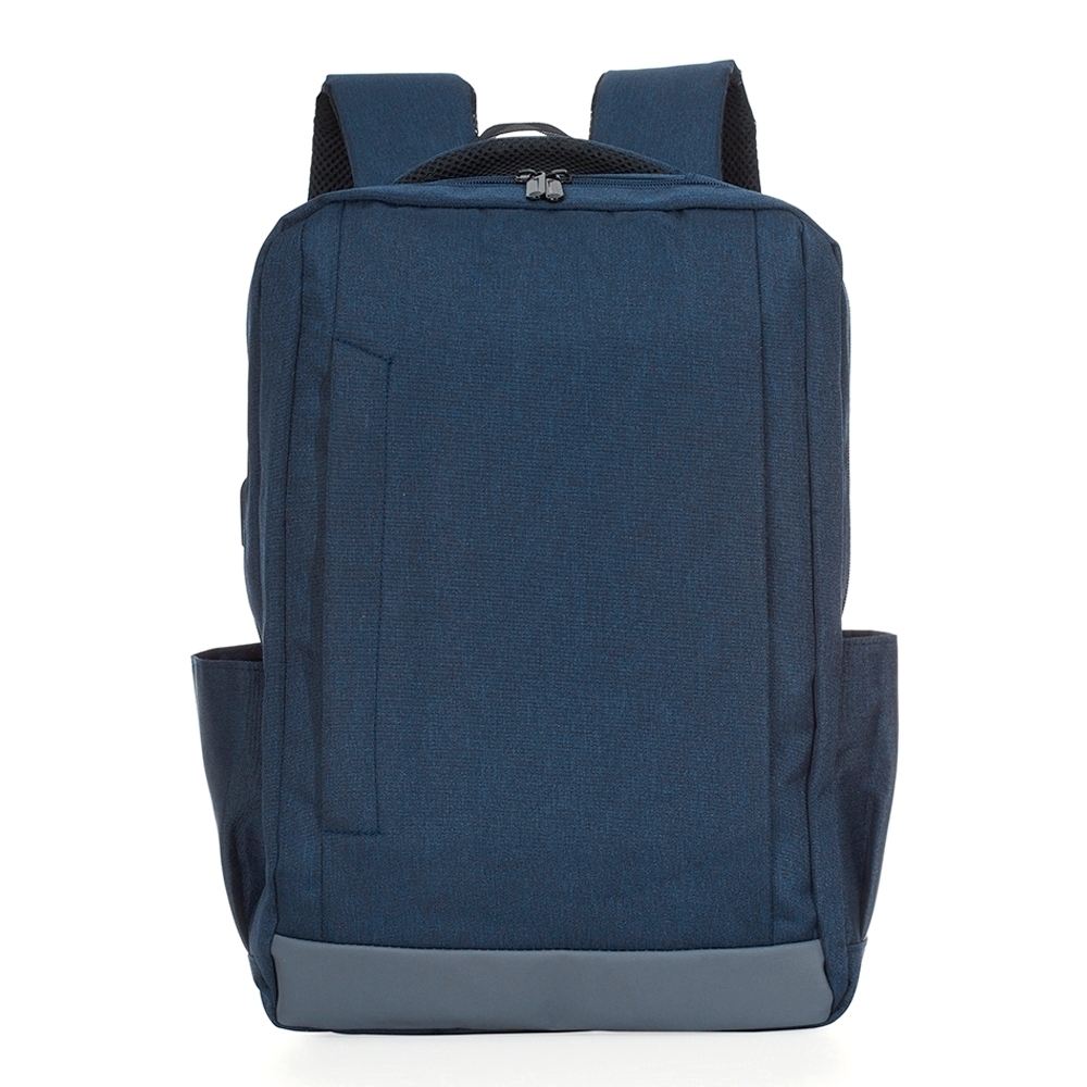 MOCHILA DE NYLON USB 21L SPX-03034-AZU NA COR AZUL