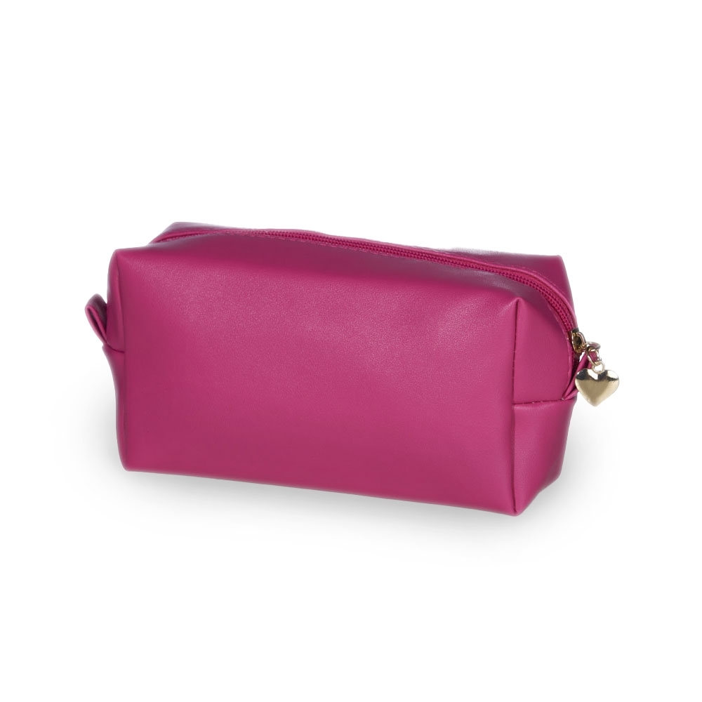 NECESSAIRE EM PU SPX-18650-RSE NA COR ROSA