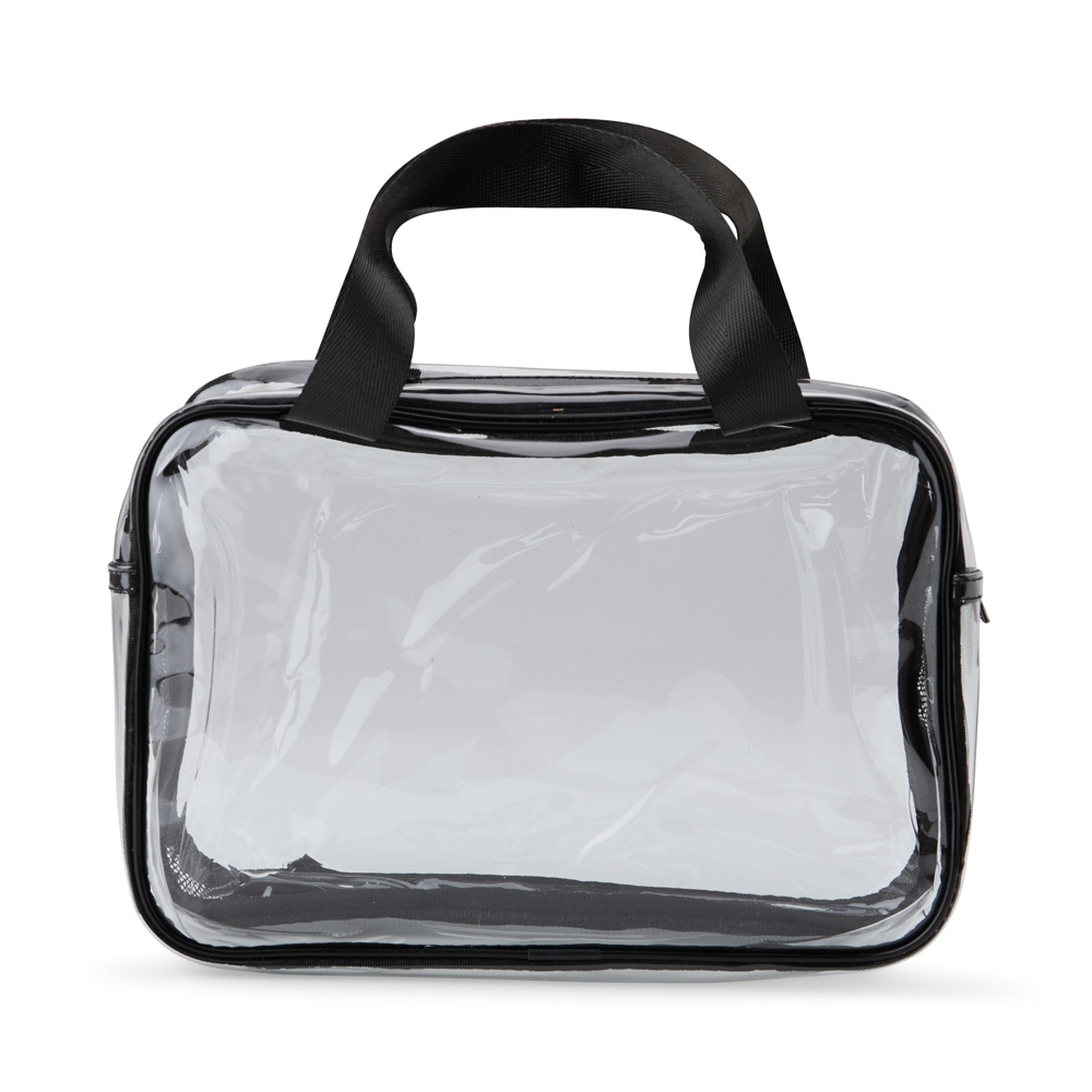 NÉCESSAIRE PVC SPX-18776-TRA NA COR TRANSPARENTE