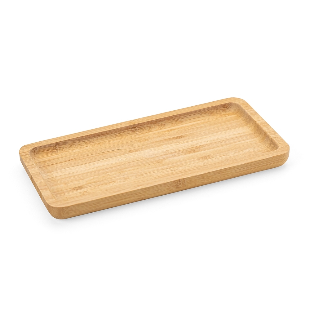 PETISQUEIRA RETANGULAR DE BAMBU 26*13CM SPX-18616-MAD NA COR MADEIRA