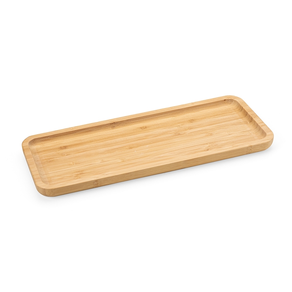 PETISQUEIRA RETANGULAR DE BAMBU 36*15CM SPX-18618-MAD NA COR MADEIRA