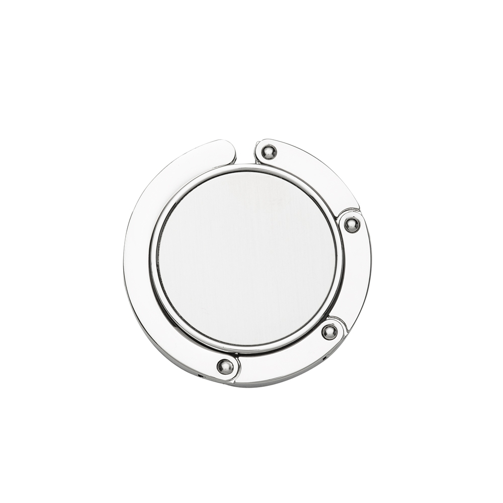 PORTA BOLSA DOBRAVEL REDONDO  SPX-10006SC-PRA NA COR PRATA