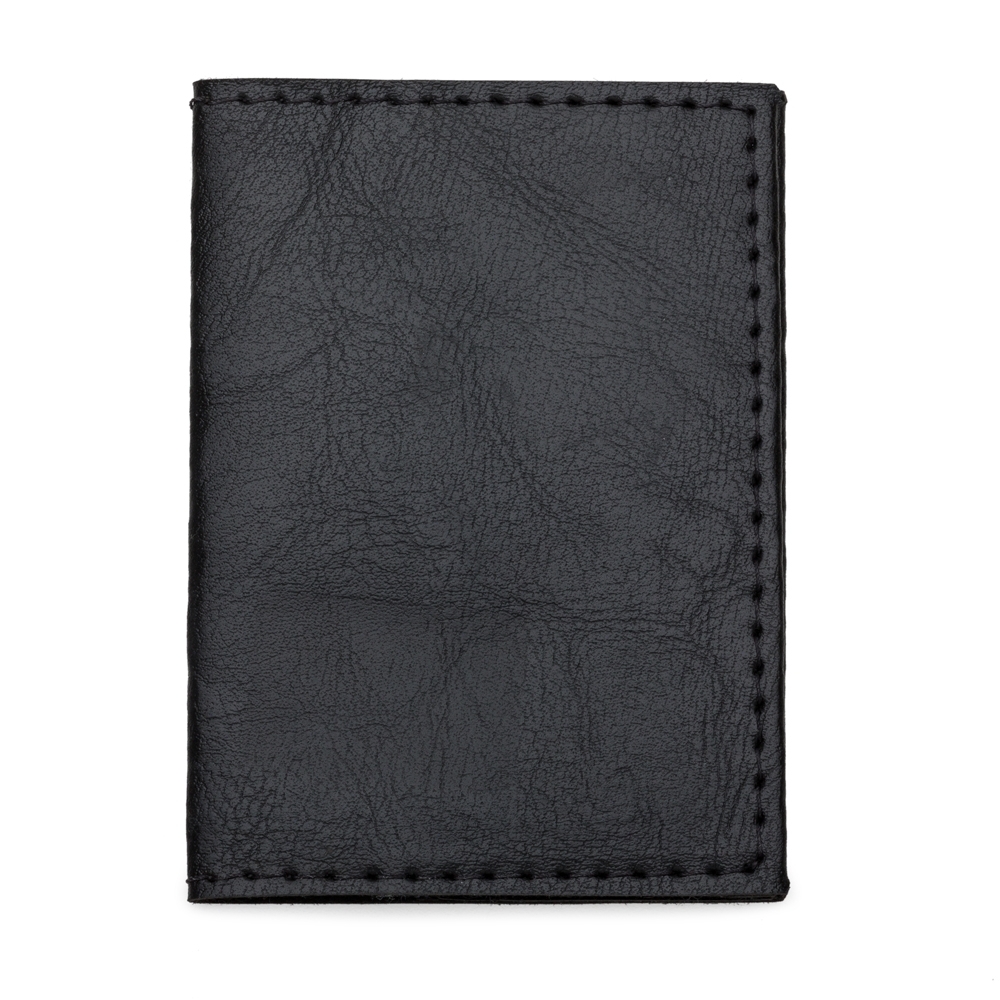 PORTA CARTÃO DE COURO SINTETICO SPX-13643-PRE NA COR PRETO