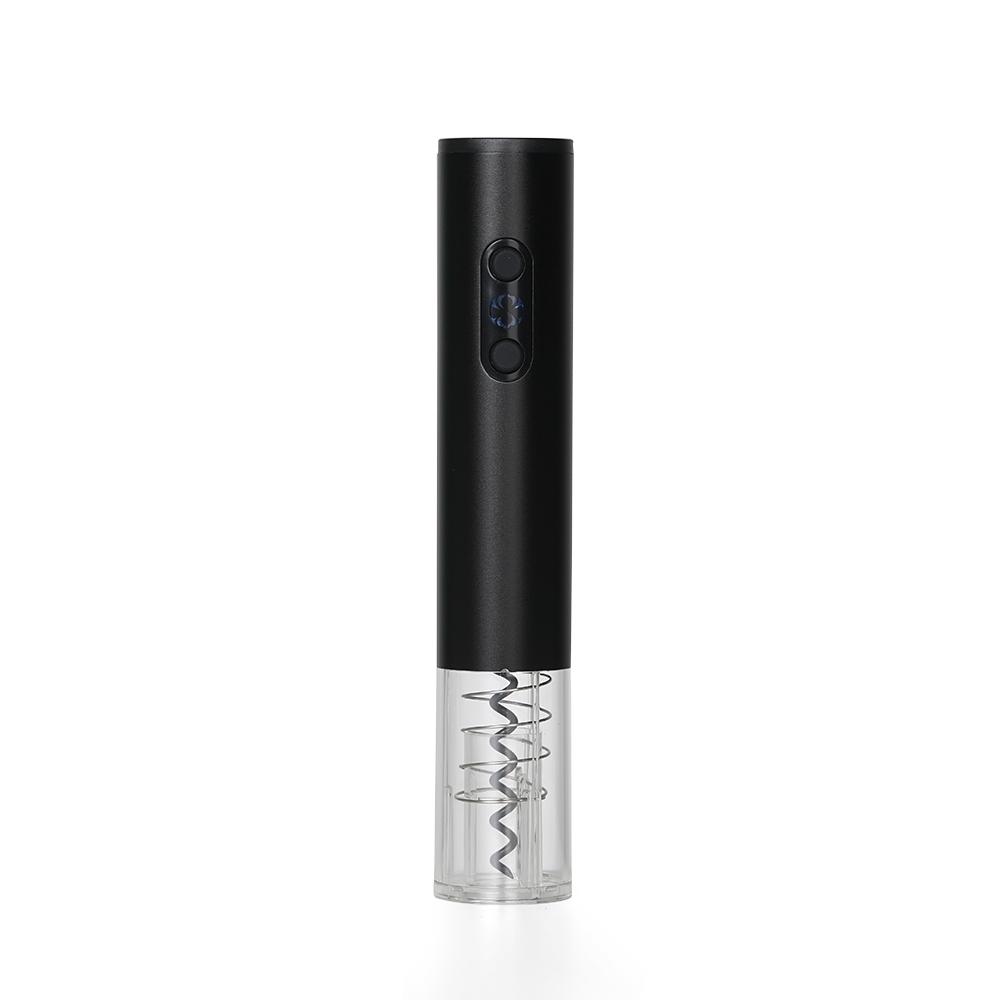 SACA ROLHAS A PILHA C/ LED SPX-18560-PRE NA COR PRETO