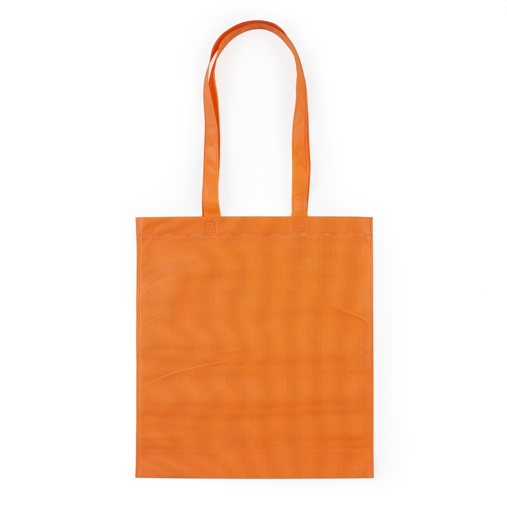 SACOLA TNT COM ALÇA  SPX-13780 NA COR LARANJA