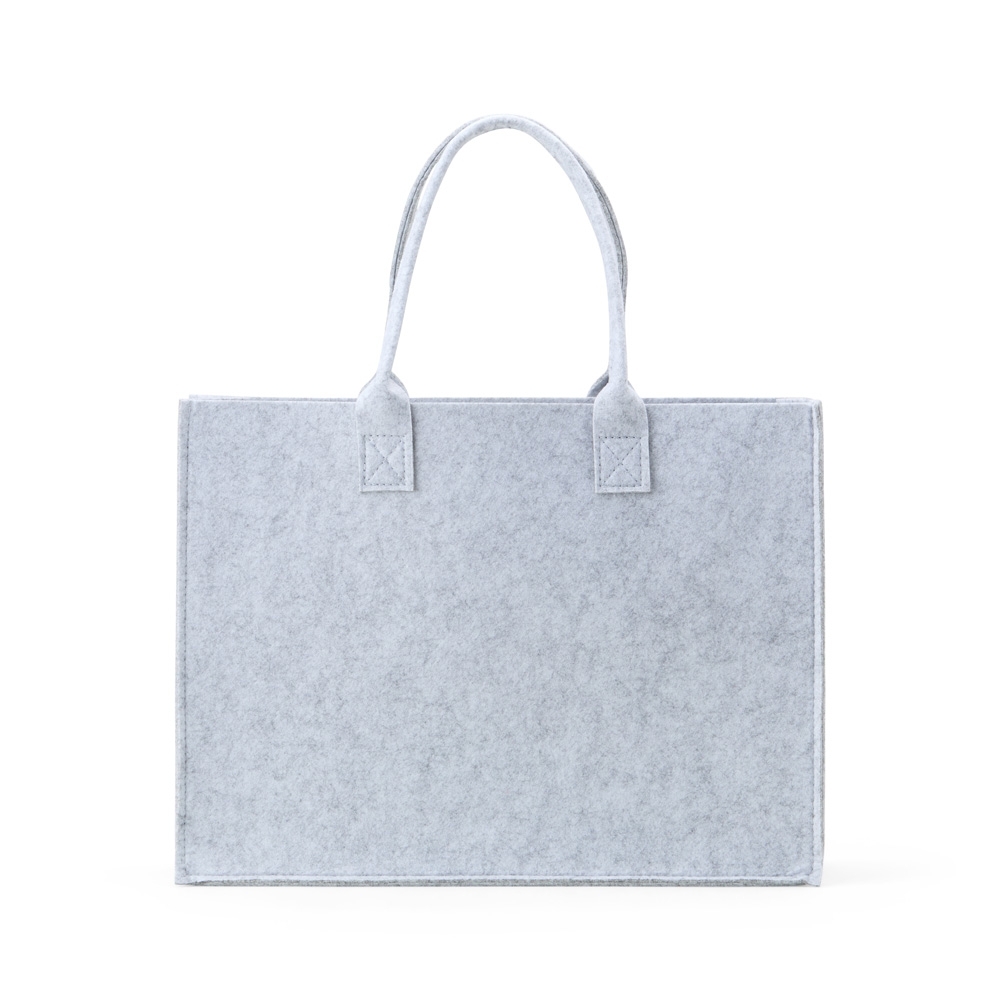 SACOLA DE FELTRO SPX-08038-CIN NA COR CHUMBO