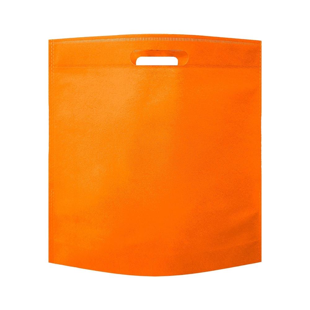 SACOLA DE TNT SEM ALÇA SPX-02081N-LAR NA COR LARANJA