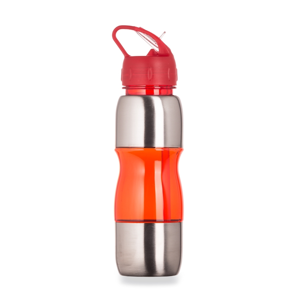 SQUEEZE PLASTICO C/ METAL 600ML SPX-02048-VM NA COR INOX
