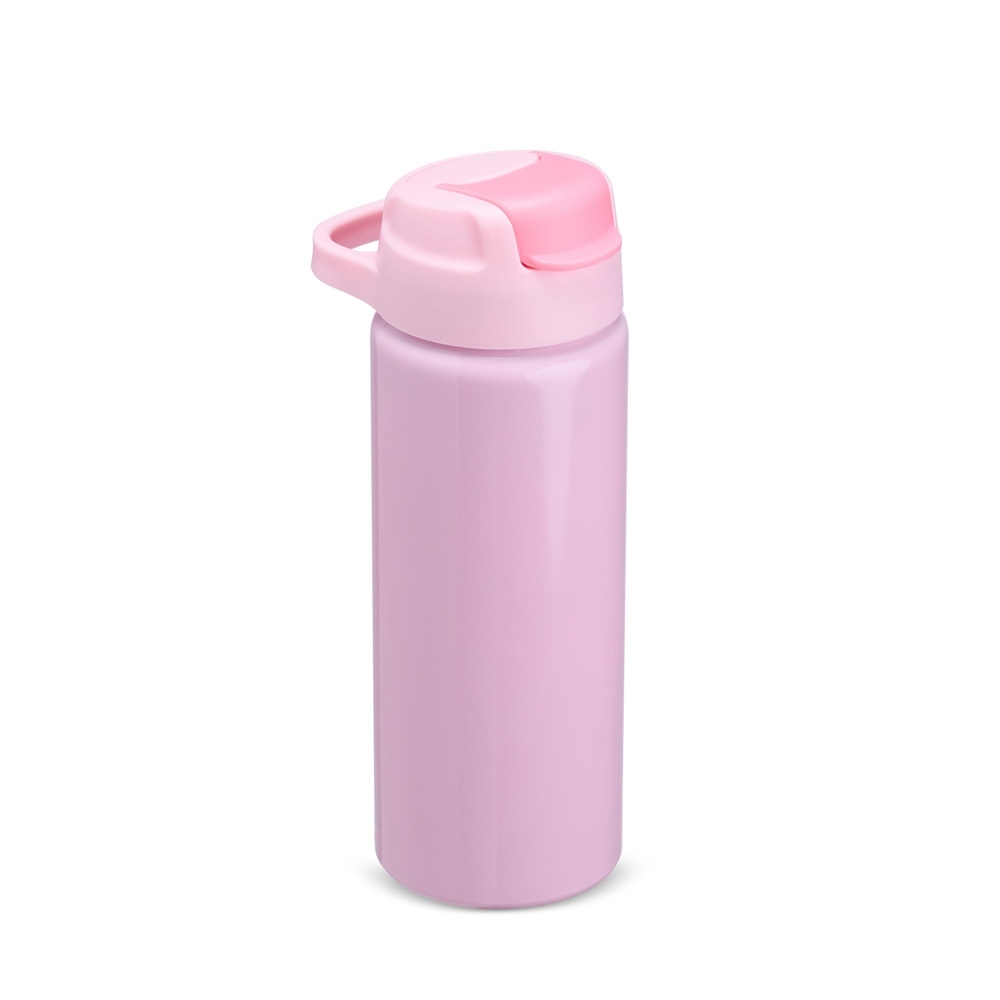 SQUEEZE ALUMÍNIO 600ML SPX-18921-RSC NA COR ROSA