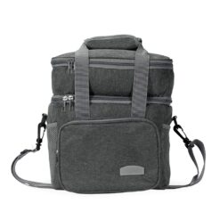 BOLSA TÉRMICA 15L SPX-18957-CIN NA COR CINZA