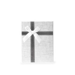 CAIXA PARA PRESENTE SPX-18998-PRA NA COR PRATA