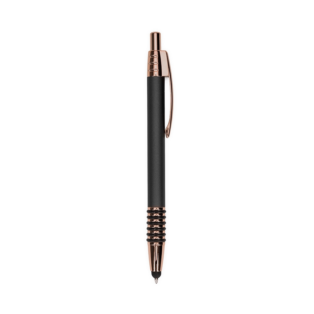 CANETA METAL TOUCH SPX-08136A-PRE/COB NA COR PRETO