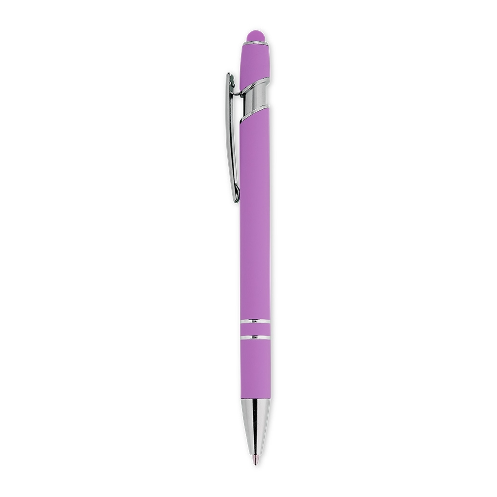 CANETA METAL TOUCH SPX-05015B-ROS/PRA NA COR ROSA
