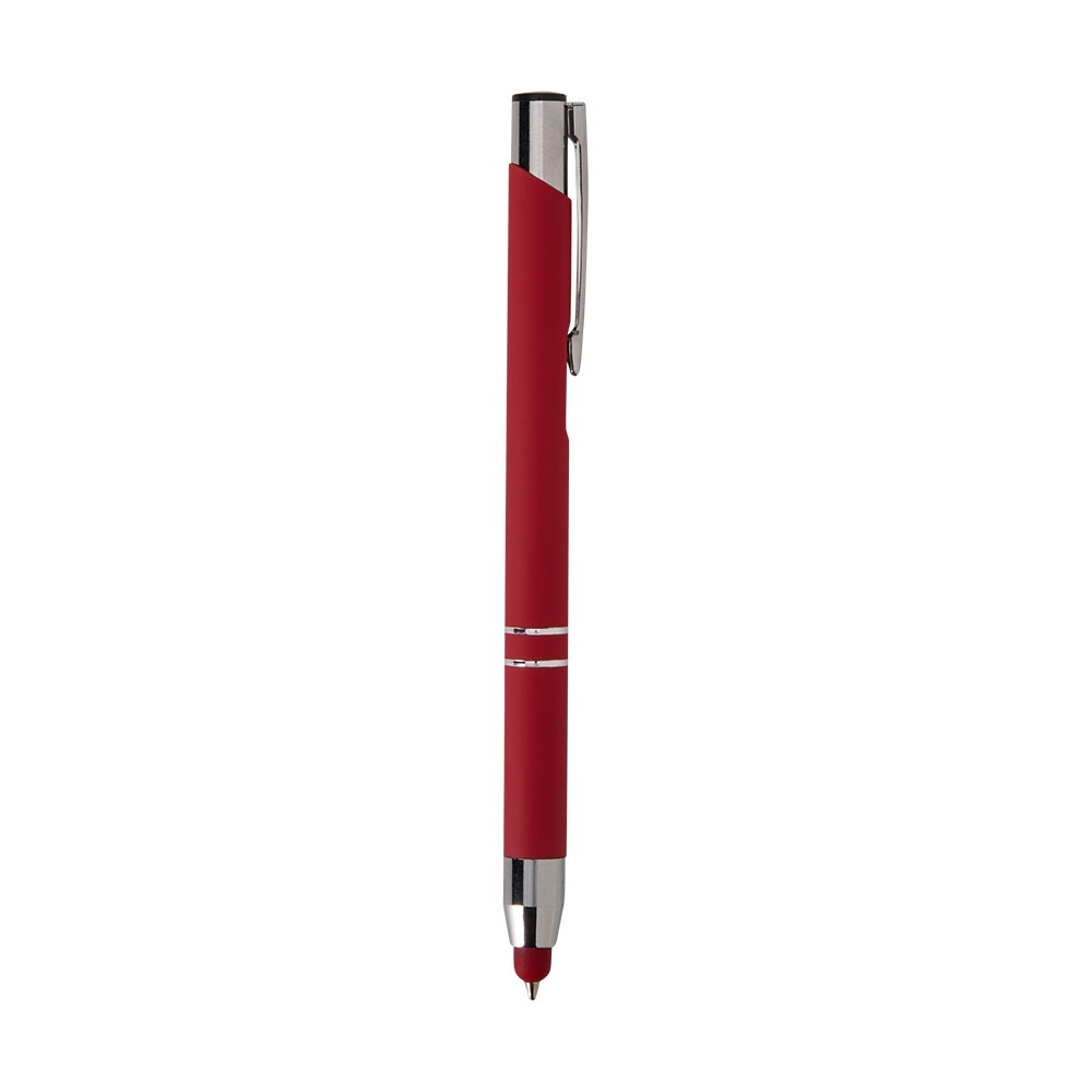 CANETA METAL TOUCH SPX-08185-VM NA COR VERMELHO