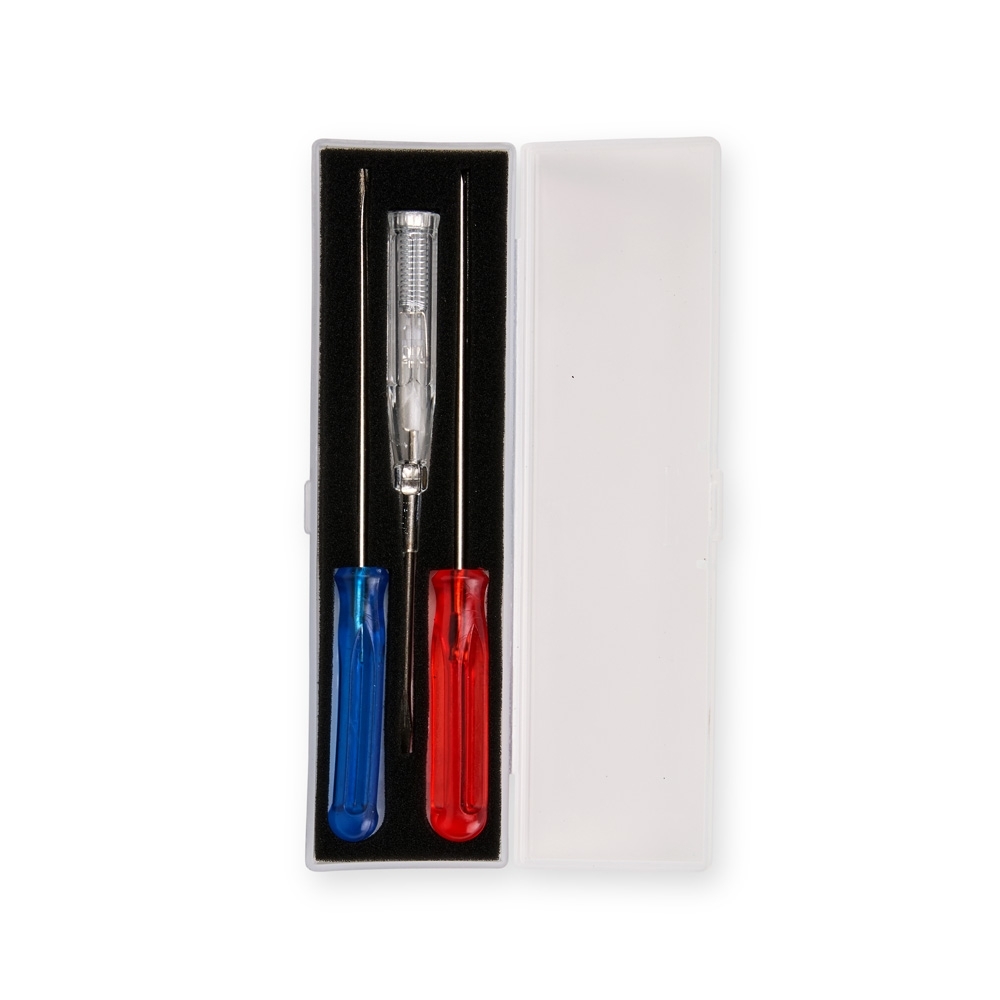 KIT FERRAMENTAS 3 PEÇAS SPX-08322-TRA NA COR TRANSPARENTE
