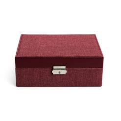 PORTA JÓIAS SPX-01738-VM NA COR VERMELHO