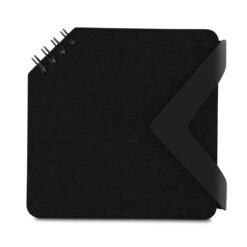 BLOCO DE ANOTAÇÕES RPET SPX-15358-PRE NA COR PRETO
