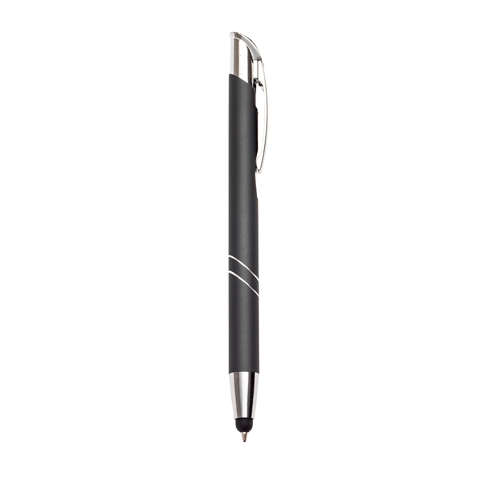 CANETA METAL TOUCH SPX-08159T-PRE/PRA NA COR PRETO