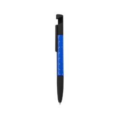 CANETA PLÁSTICA MULTIFUNÇÕES SPX-14089-AZU/PRE NA COR AZUL