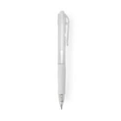 CANETA PLÁSTICA COM CARGA PRETA SPX-14679T*CP*-TRA NA COR TRANSPARENTE