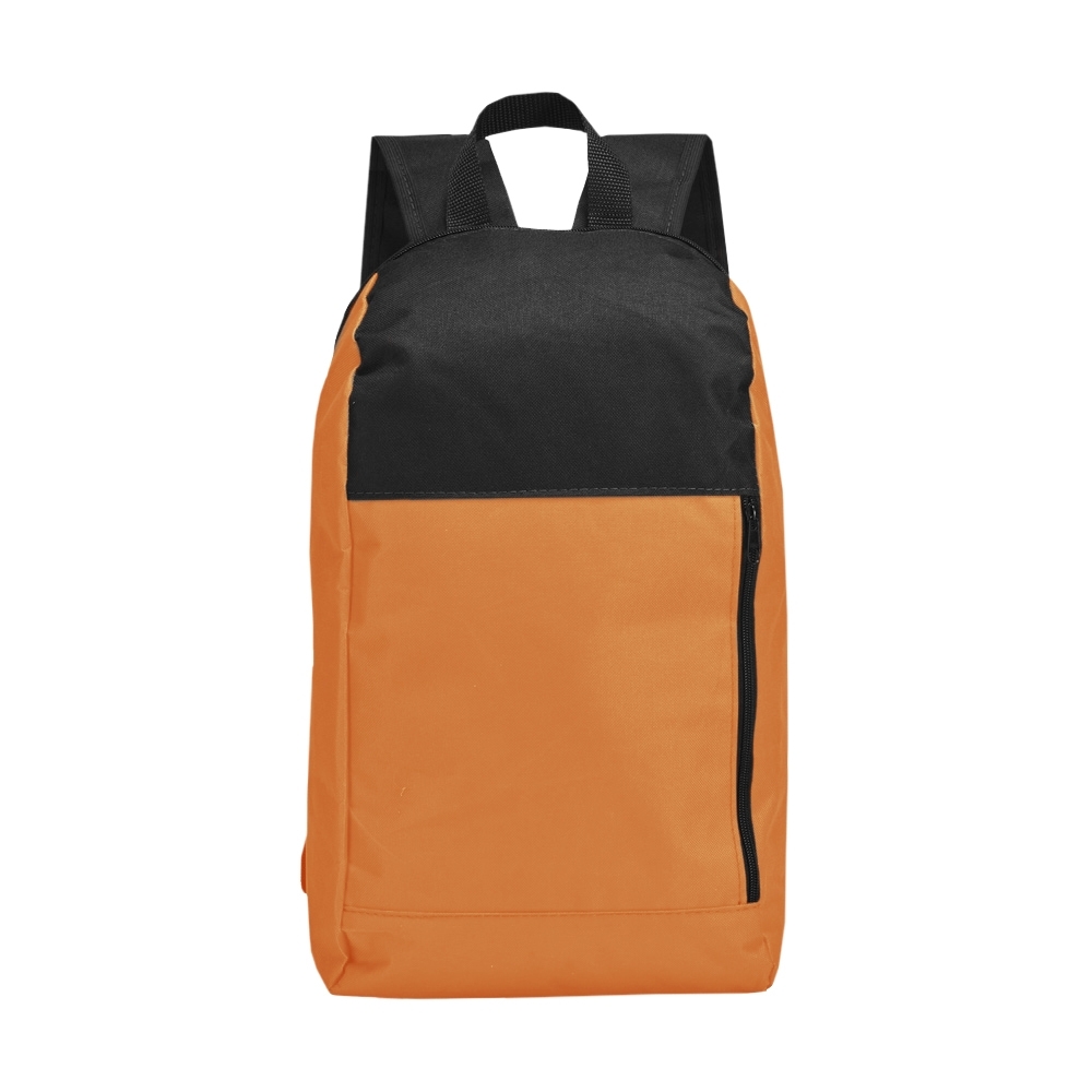 MOCHILA POLIÉSTER 14L SPX-15374-LAR NA COR LARANJA