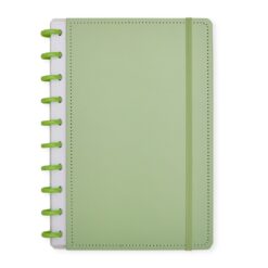 CADERNO DE DISCO SPX-19046-VD NA COR VERDE