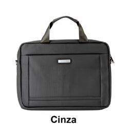 PASTA NOTEBOOK 15,6" COURO SINTÉTICO SPX-19045-CIN NA COR CINZA