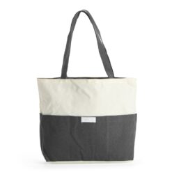 SACOLA DE LONA SPX-19034-CIN/CIN NA COR CINZA