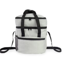 BOLSA TÉRMICA DUPLA 14L SPX-15411-CIN NA COR CINZA
