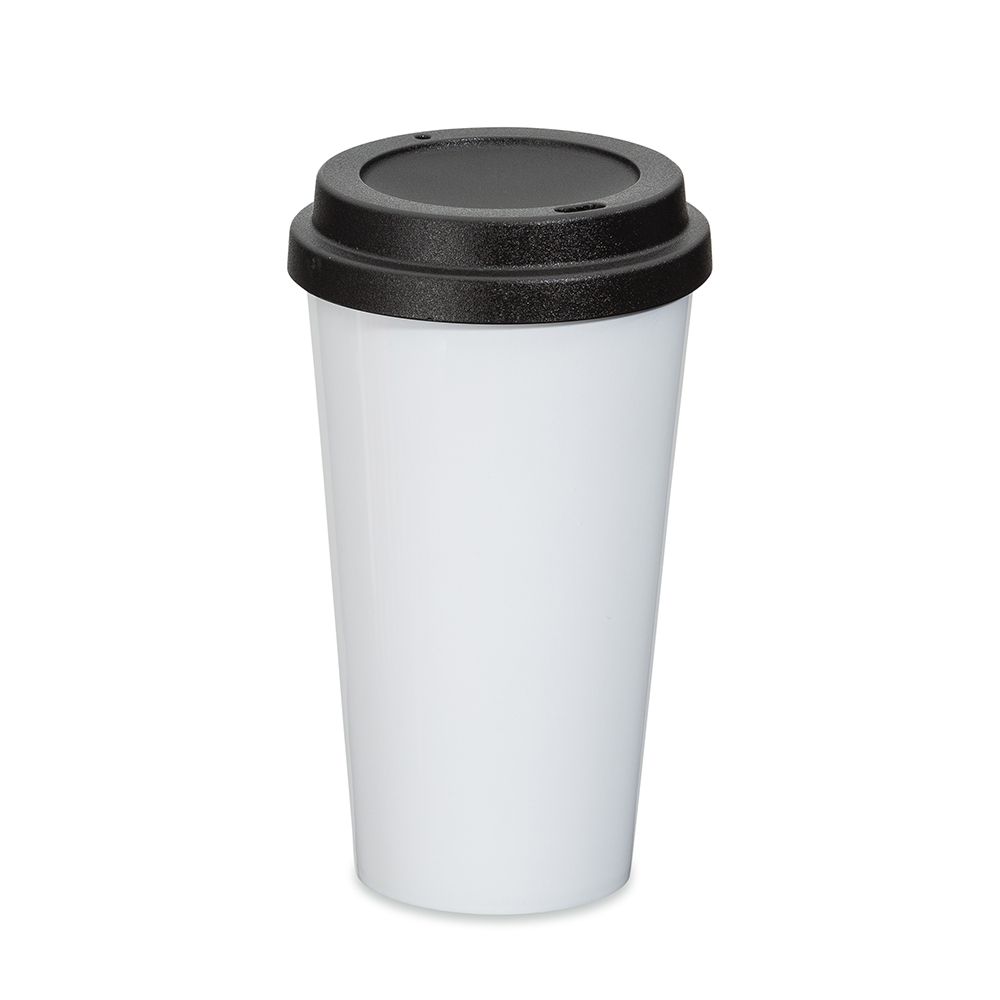 COPO PLÁSTICO 550ML SPX-14417-BCO/PRE NA COR BRANCO