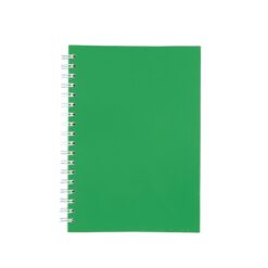 CADERNO CAPA FOSCA COM PAUTA SPX-15466F-VD NA COR VERDE