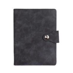 CADERNO FICHÁRIO PU SPX-19148-PRE NA COR PRETO