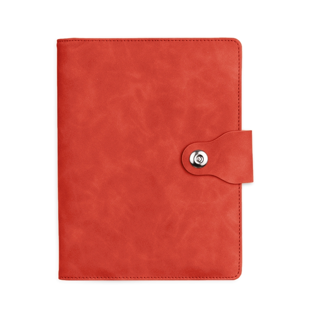 CADERNO FICHÁRIO PU SPX-19148-VM NA COR VERMELHO