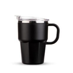 CANECA PAREDE DUPLA 550ML SPX-09227-PRE NA COR PRETO