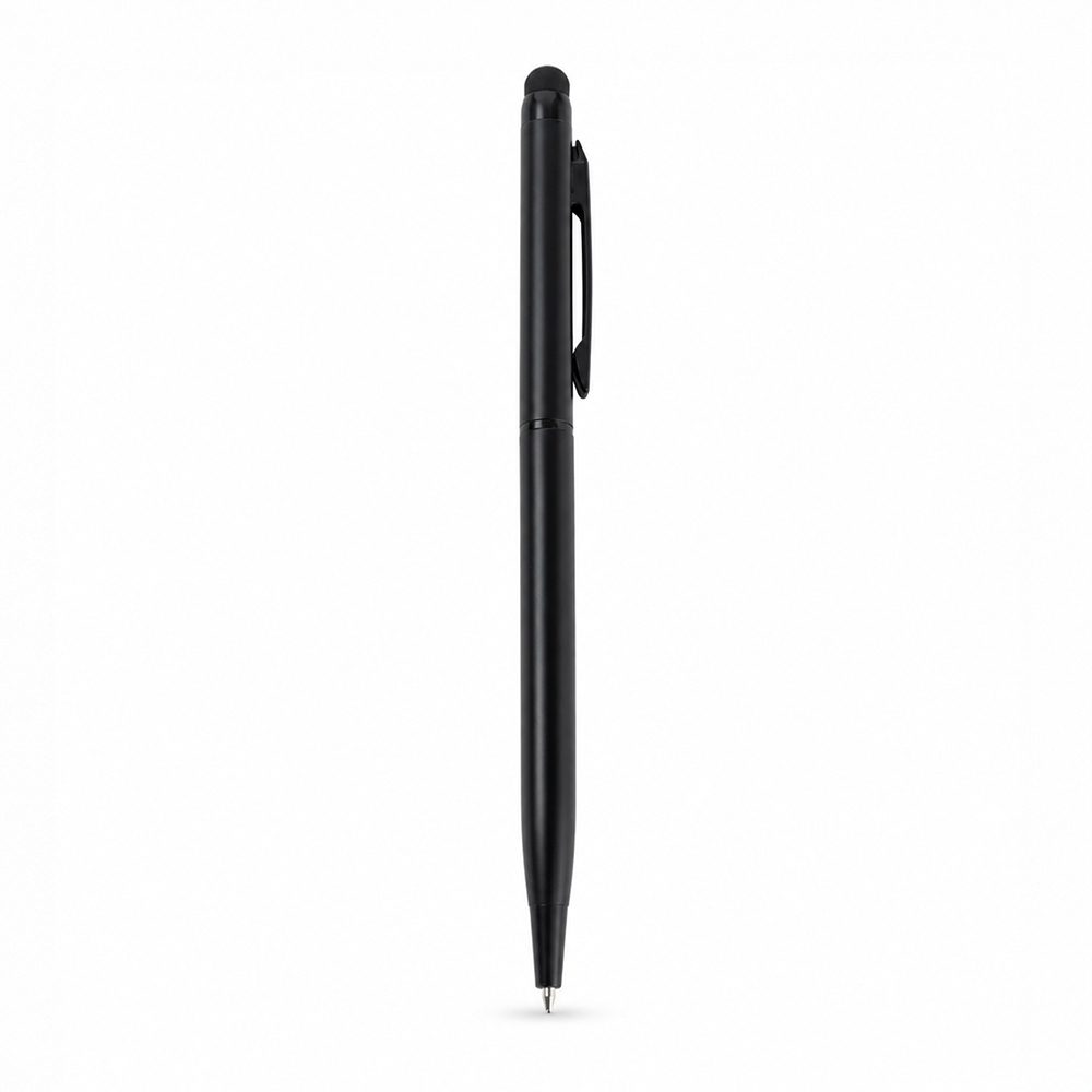 CANETA ALUMÍNIO "TOUCH NÃO FUNCIONA" SPX-O@13546T-PRE NA COR PRETO