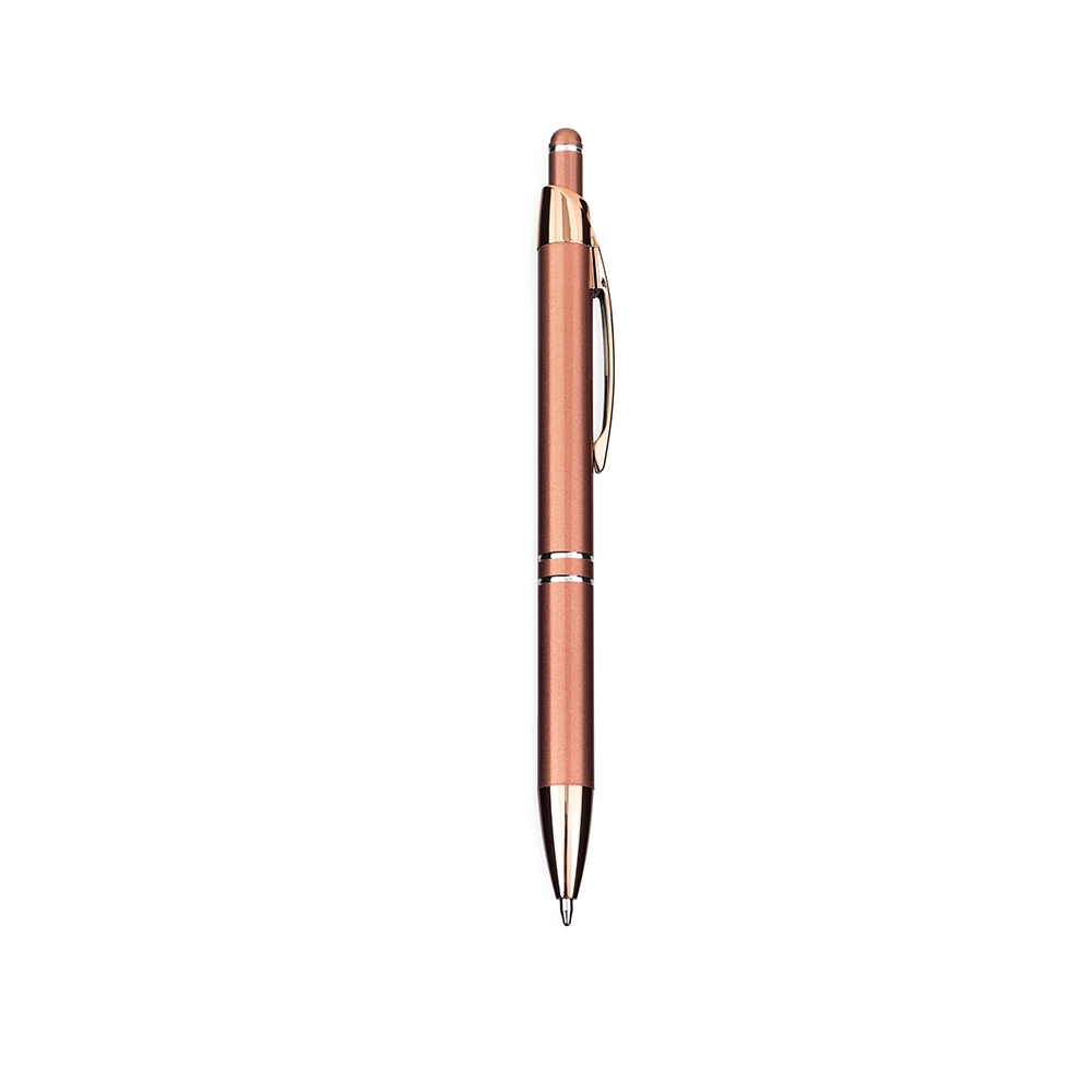 CANETA METAL TOUCH SPX-09266A-ROE NA COR ROSA