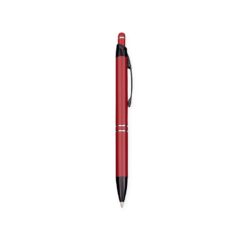 CANETA METAL TOUCH SPX-09266B-VM/PRE NA COR VERMELHO