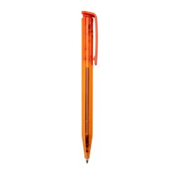 CANETA PLÁSTICA SPX-13630T-LAR NA COR LARANJA