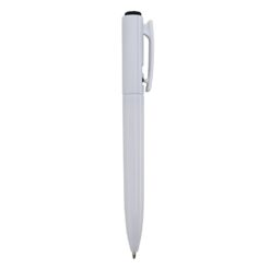 CANETA PLÁSTICA SPX-01091C*CP*-BCO/PRE NA COR BRANCO
