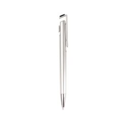 CANETA PLÁSTICA COM SUPORTE PARA CELULAR SPX-12412-PRA/PRA NA COR PRATA