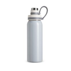 GARRAFA INOX 800ML SPX-19062-CZC/BCO NA COR CINZA