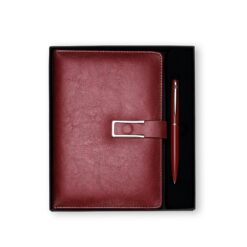 KIT EXECUTIVO 2 PEÇAS SPX-19144-VM NA COR VERMELHO